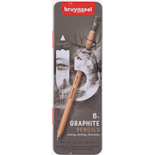 Grafitpennor Expression 6-set Bruynzeel