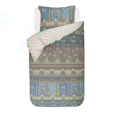 Pip Studio Darjeeling Påslakanset 100% Bomullssatin 150 x 210 cm, 50 x 60 cm Mörkblå