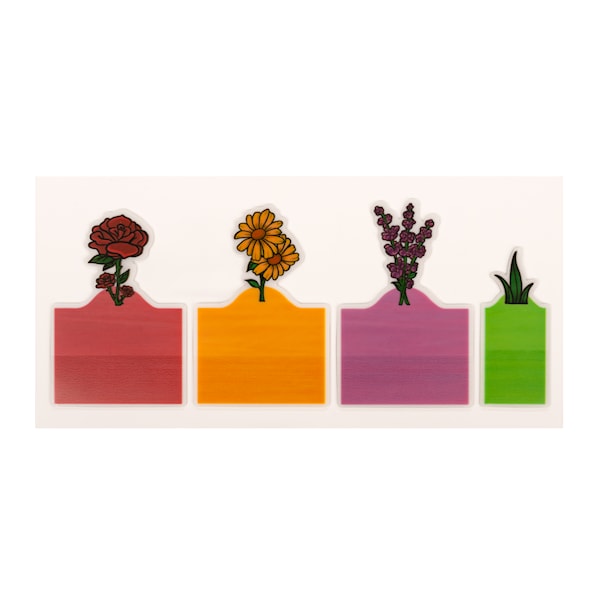 Annoteringslapper Blomster Kikkerland