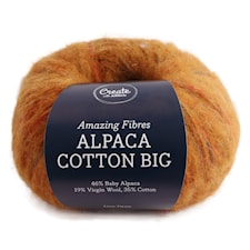 Adlibris Alpaca Cotton Big 50 g, Lion Twist A674