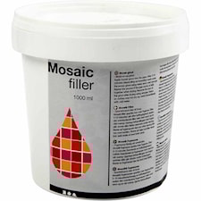 Mosaikfiller Vit 1000 ml