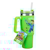 Minecraft Grön 900 ml Isolerad Mugg med Sugrör, Paladone