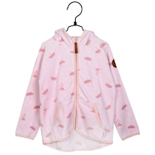 Paraplyer fleccejacka rosa strl 110, Mumin