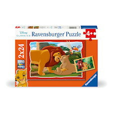 Pussel The Lion King 2x24 bitar, Ravensburger