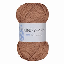 Bambino 50 g Vaaleanruskea 409 Viking Garn
