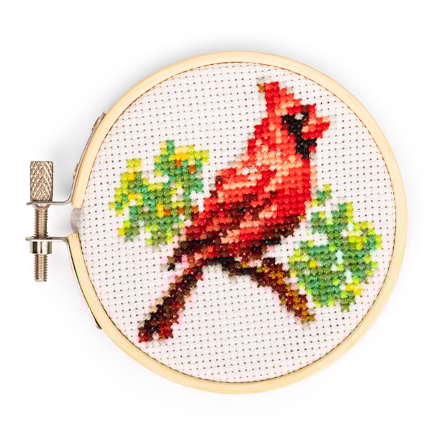 Broderikit Kardinal Kikkerland