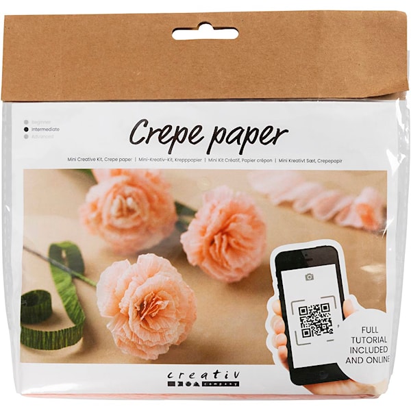 Creativ Company - Mini Craft Set Crepe Paper Carnations