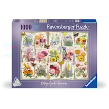 Hage Blomster Puslespill 1000 brikker, Ravensburger