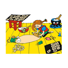 Magnet Pippi Bakar Astrid Lindgren