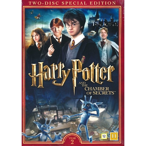 Harry Potter 2 Hemligheternas Kammare Documentary 2 Disc Adlibris