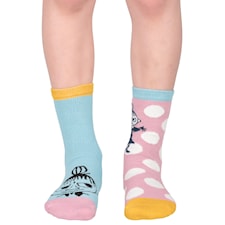 Strumpor Polka, Rosa 2-pack, stl 26, Mumin