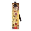 Pahvinen kirjanmerkki, jossa on joustava lenkki, Klimt