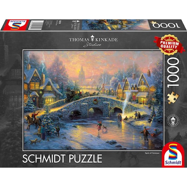 Spirit of Christmas Puslespill 1000 brikker, Schmidt