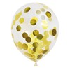 Ballonger Confetti Guld 6-pack