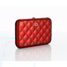 ÖGON Quilted Button Red