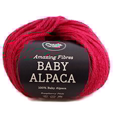 Adlibris Baby Alpaca, 50 g, Raspberry Pink A257