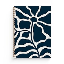 Muistikirja A5 Kukka Keskiyö