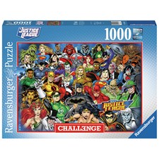 Challenge DC Comics Pussel 1000 bitar Ravensburger