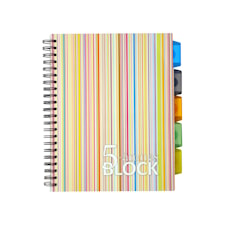 Kollegieblock ämnesblock 5-ämnes PP A5