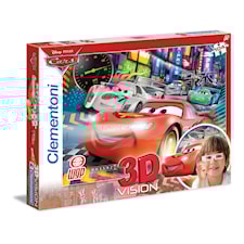 3D-puslespill Disney Biler 2, 104 brikker, Clementoni