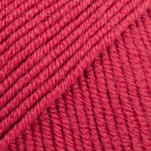 Merino Extra Fine Uni Colour Garn Ullgarn 50 g Mørk rose 32 Drops