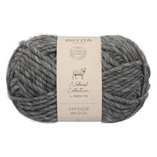 Hygge Wool Ullgarn 100 g dimma 075 Novita