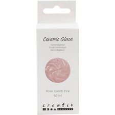 Keramikglasyr, 984-1101 °C, täckande, Rose, 60 ml/ 1 burk