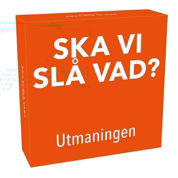Skal vi vedde, Utfordringen! Tactic (SE)
