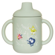 Babblarna Silikonmugg Med Lock i Naturen Teddykompaniet