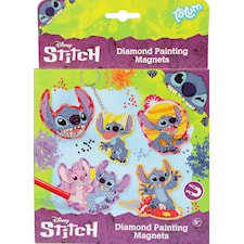 Diamantmålning Magneter & Nyckelringar Stitch