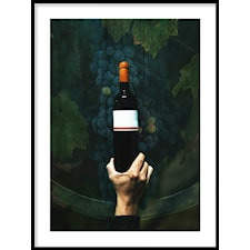 Vinflaska Poster30x40cm