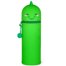 Kynäkotelo Dino Silikonista Vetoketjulla 18,5 cm Kawaii