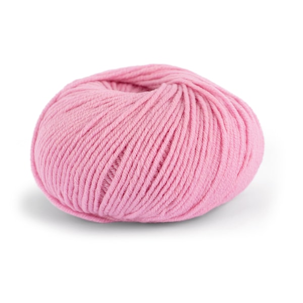 Knit At Home Superfine Merino Wool Lanka Villalangat 50 g roosa 311