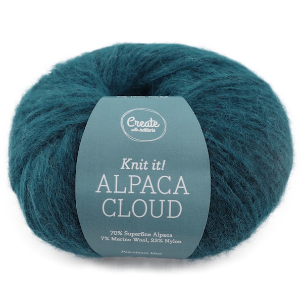 Alpaca Cloud 50 g Petroleum Blue A269 Adlibris
