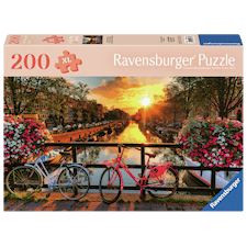 Sunset in Amsterdam Pussel 200 Bitar Ravensburger