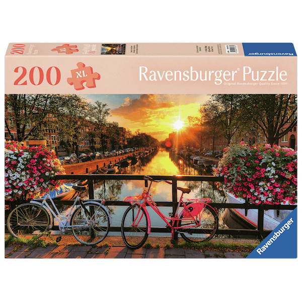 Sunset in Amsterdam Pussel 200 Bitar Ravensburger