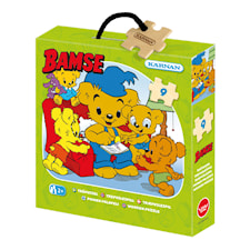 Träpussel Bamse läser 9 bitar, Kärnan