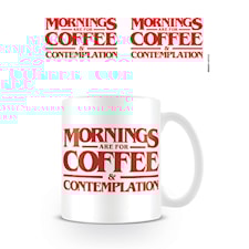 Stranger Things Mugg Coffee And Contemplation