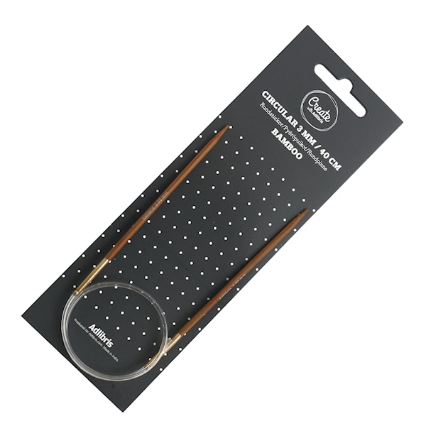 Rundpinner 3mm Bambus 40cm
