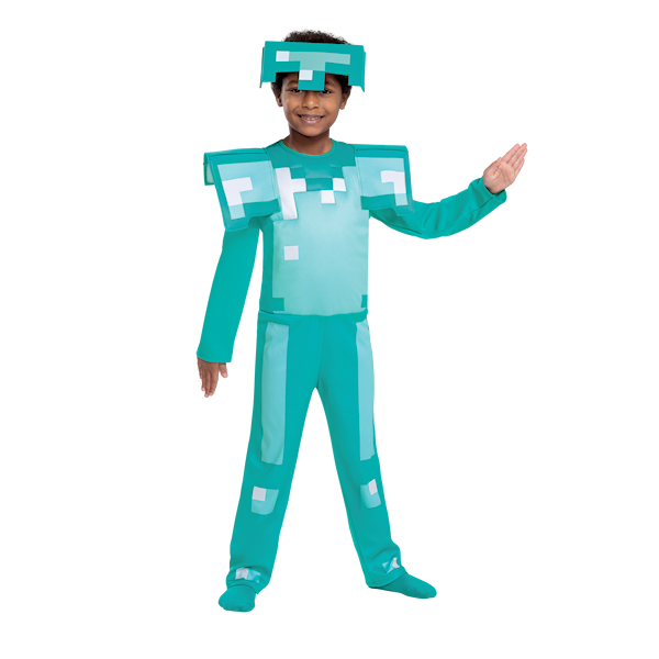 Jakks Disguise - Minecraft Costume - Diamond Armor (116 cm)