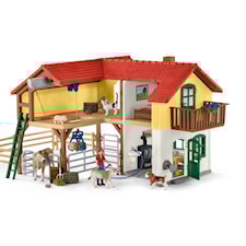 Bondgård med Stall och Djur, Schleich