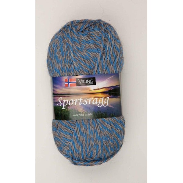 Viking of Norway Sportsragg 50 gr Grå/blå 570