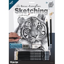 Royal & Langnickel Sketching Made Easy Tiger 24,1x33 cm