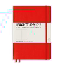 Notisbok A5 Hard Red 249 p. Dotted Leuchtturm1952