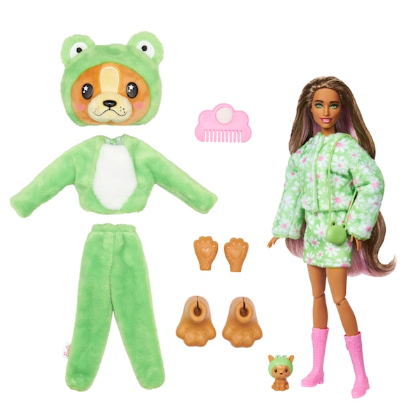 Barbie Cutie Reveal Costume Dog in Frog