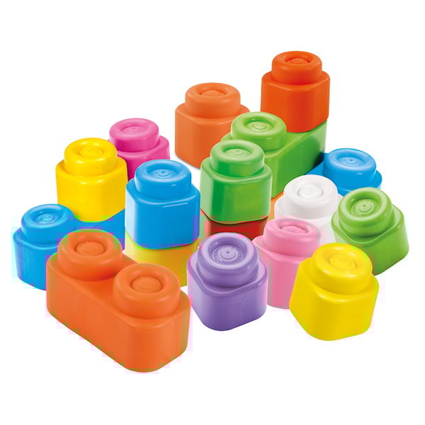 Soft Clemmy Mjuka Byggklossar 20-Pack Clementoni