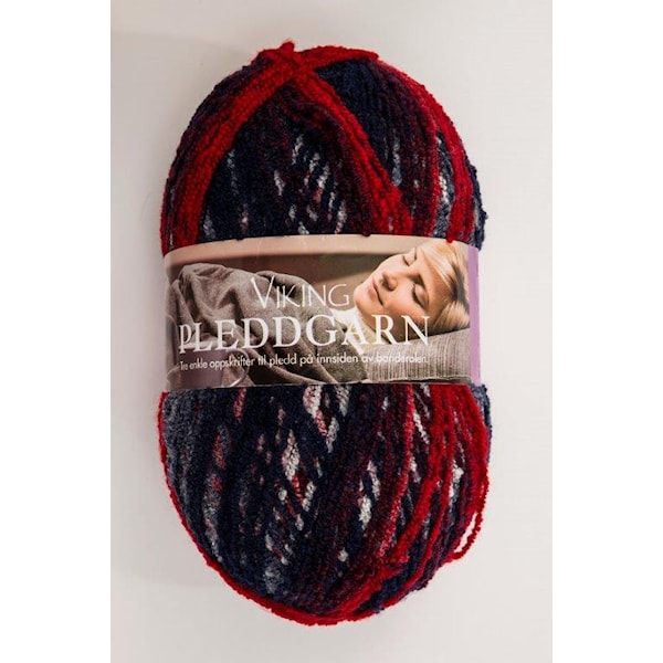 Viking of Norway Pleddgarn Garn Akrylmix 350g Tricolore 777