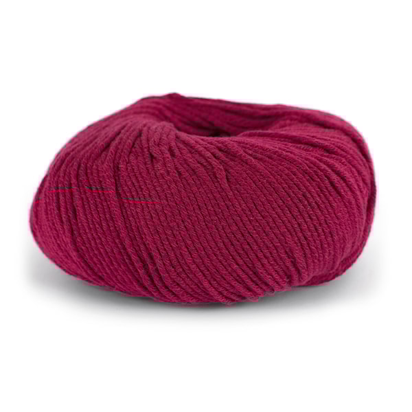 Knit At Home Classic Cotton Merino Ullmix 50 g Vinrød 823