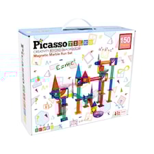 Picasso Tiles 150 pcs Magnetic Marble Run Set