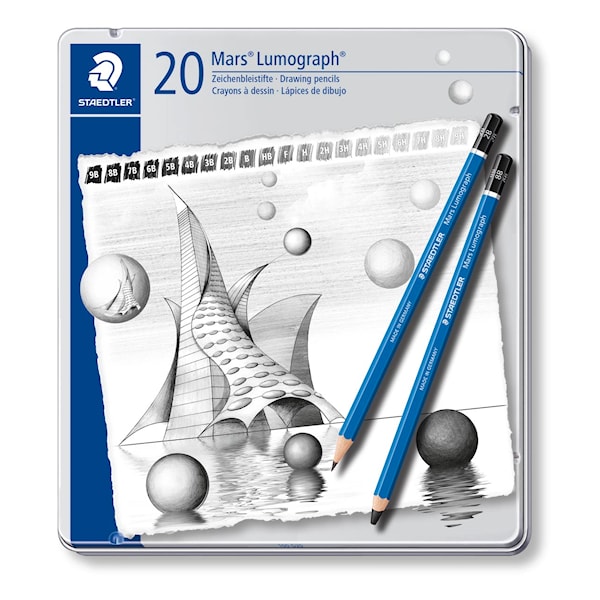 Skisspennor STAEDTLER Mars Lumograph 20-pack Premium
